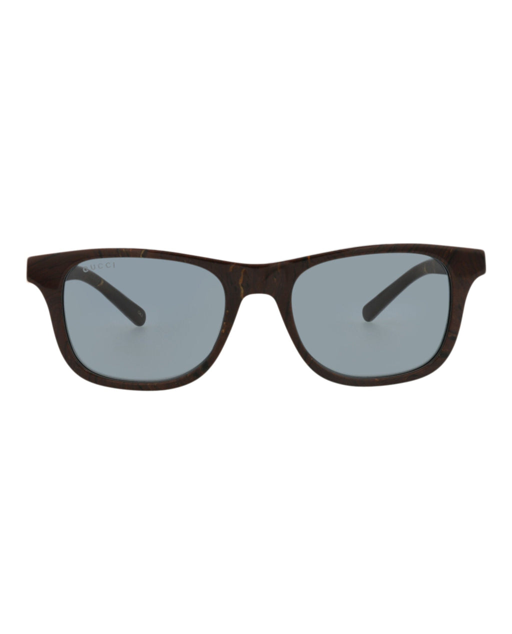 Gucci Mens Square/Rectangle Brown Brown Grey Fashion Designer Eyewear