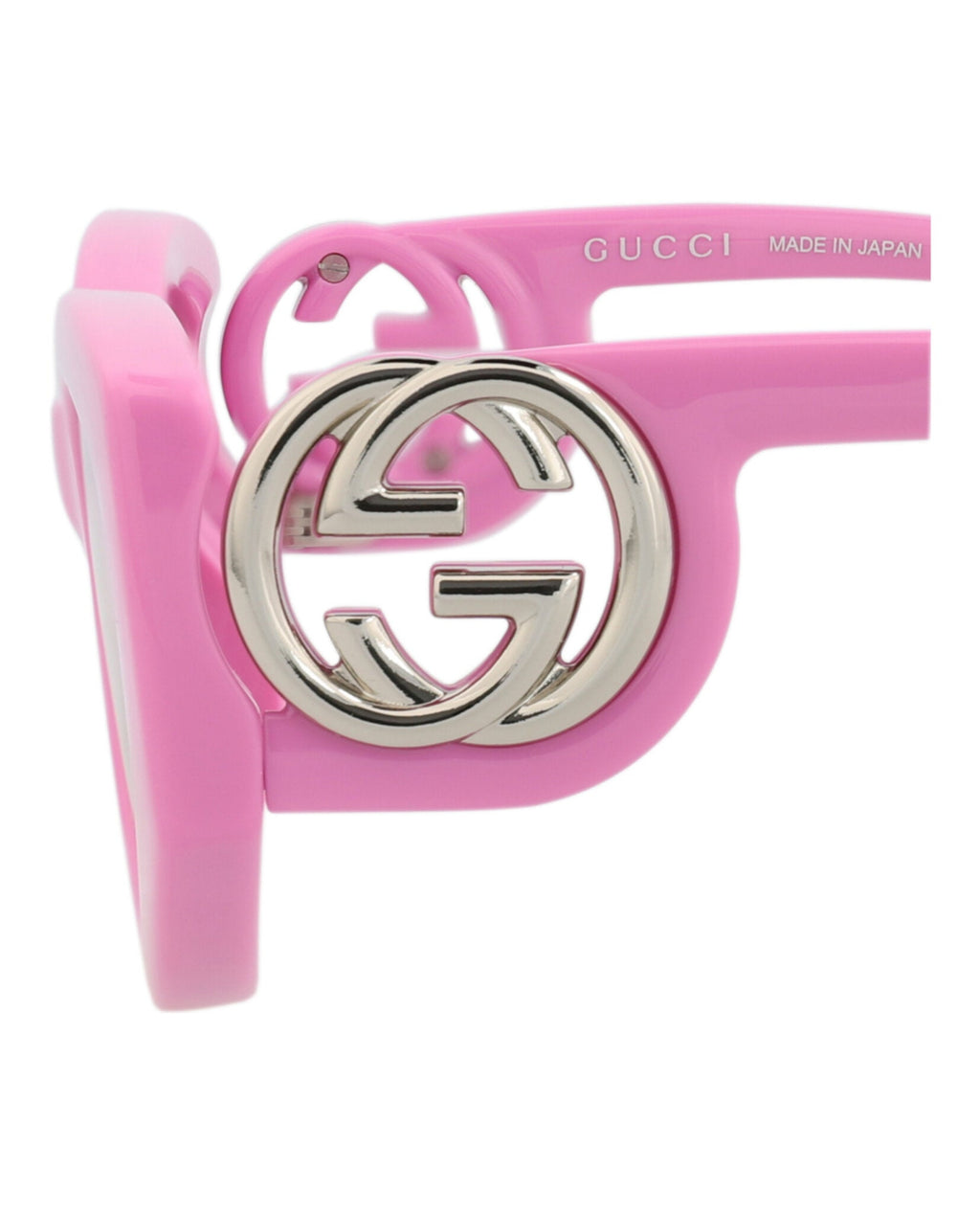 Gucci Womens Cat Eye Pink Pink Pink Fashion Designer Eyewear
