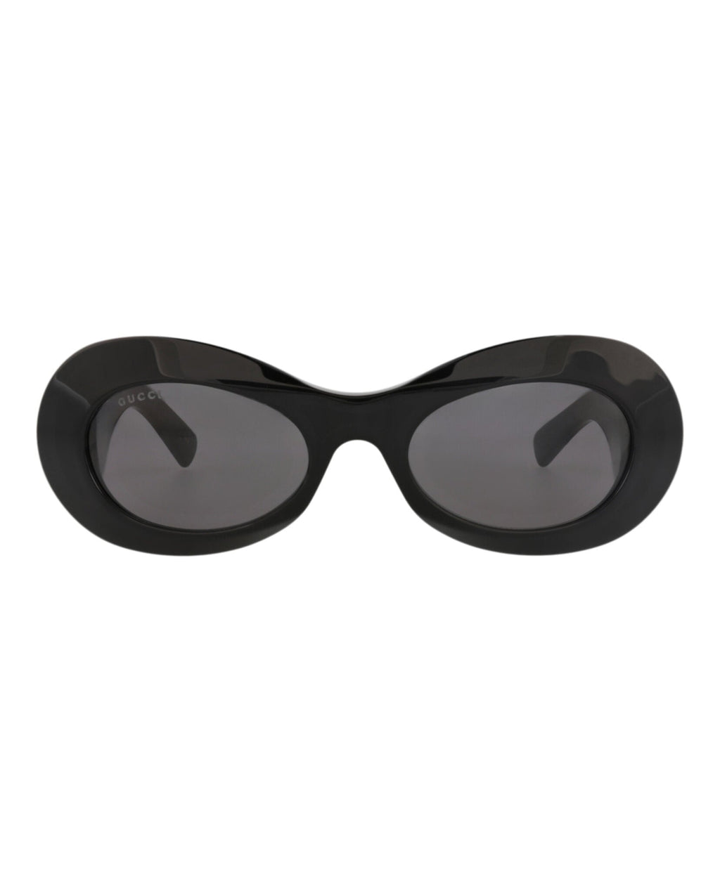 Gucci Womens Round/Oval Black Black Grey Fashion Designer Eyewear
