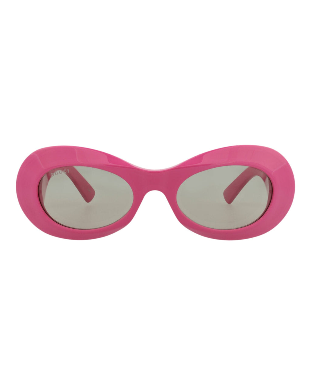 Gucci Womens Round/Oval Fuchsia Fuchsia Grey Fashion Designer Eyewear