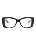Gucci Womens Square/Rectangle Black Black Transparent Fashion Designer Eyewear