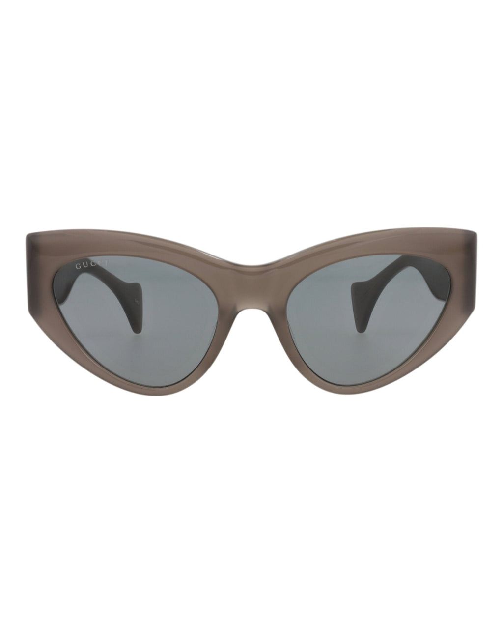 Gucci Womens Cat Eye Grey Grey Grey Fashion Designer Eyewear