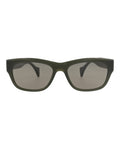 Gucci Mens Square/Rectangle Green Green Brown Fashion Designer Eyewear
