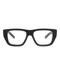 Gucci Mens Square/Rectangle Black Black Transparent Fashion Designer Eyewear