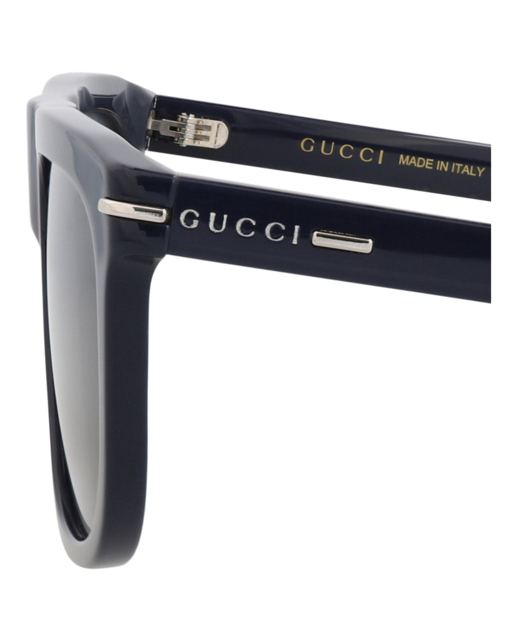 Gucci Mens Aviator Blue Blue Grey Fashion Designer Eyewear