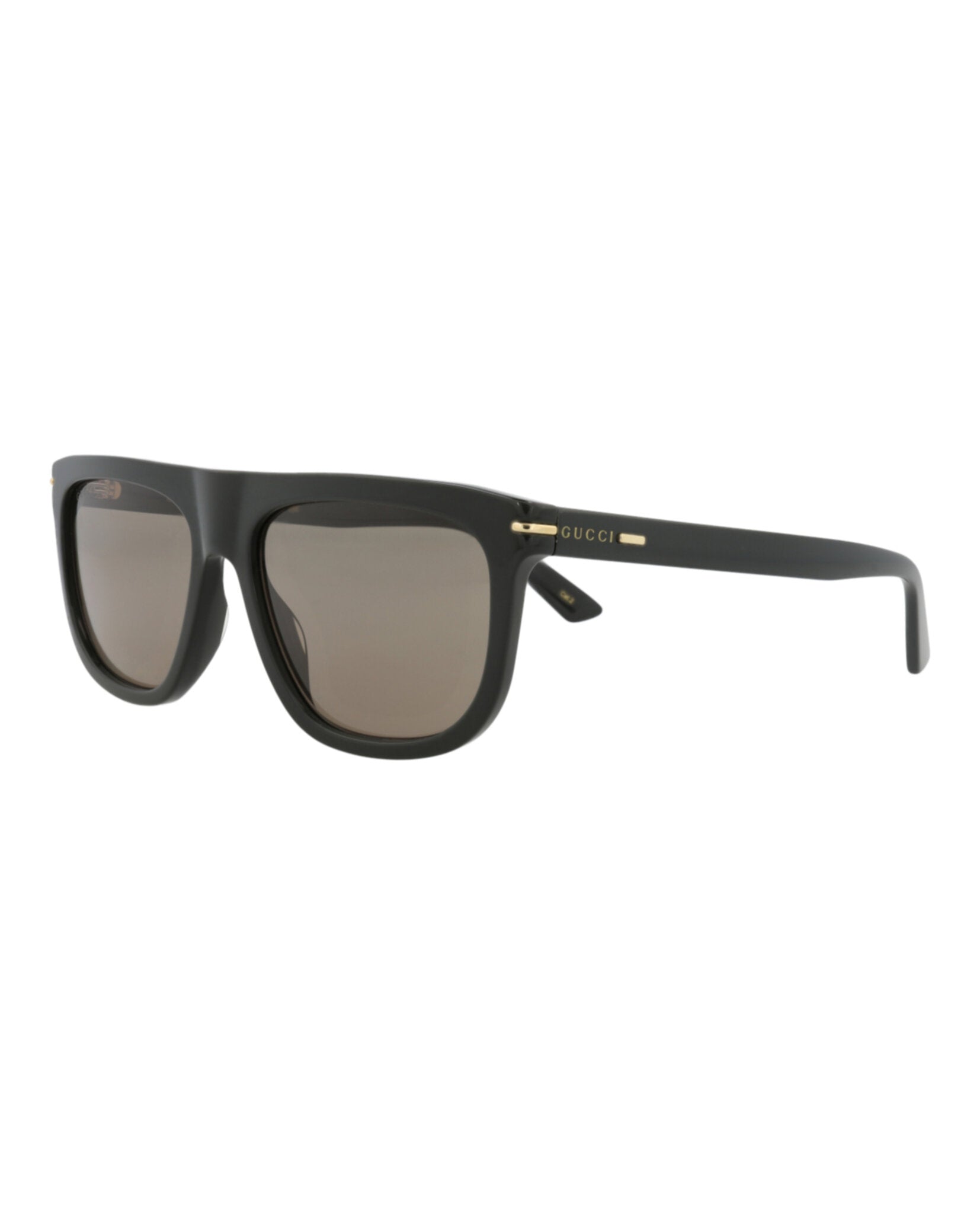 Gucci Mens Aviator Green Green Brown Fashion Designer Eyewear