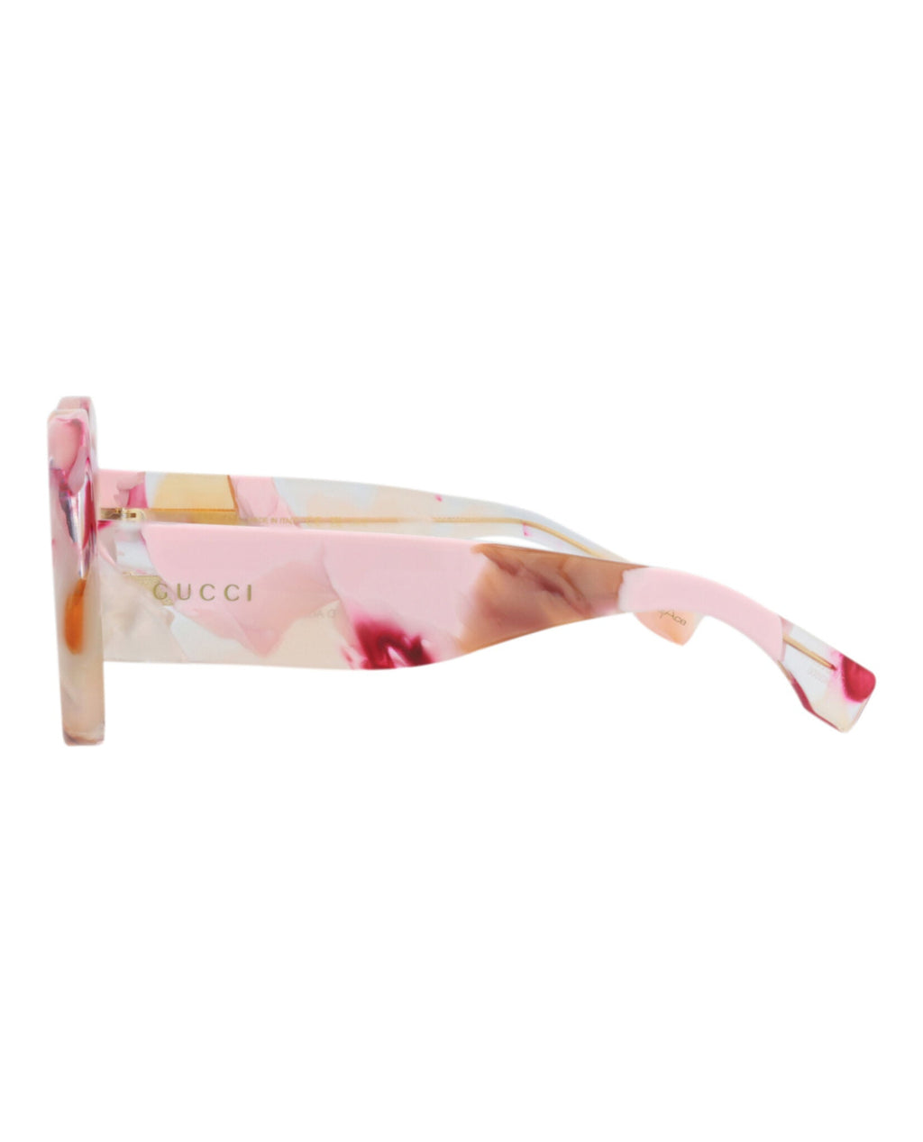 Gucci Womens Round/Oval Pink Pink Brown Fashion Designer Eyewear