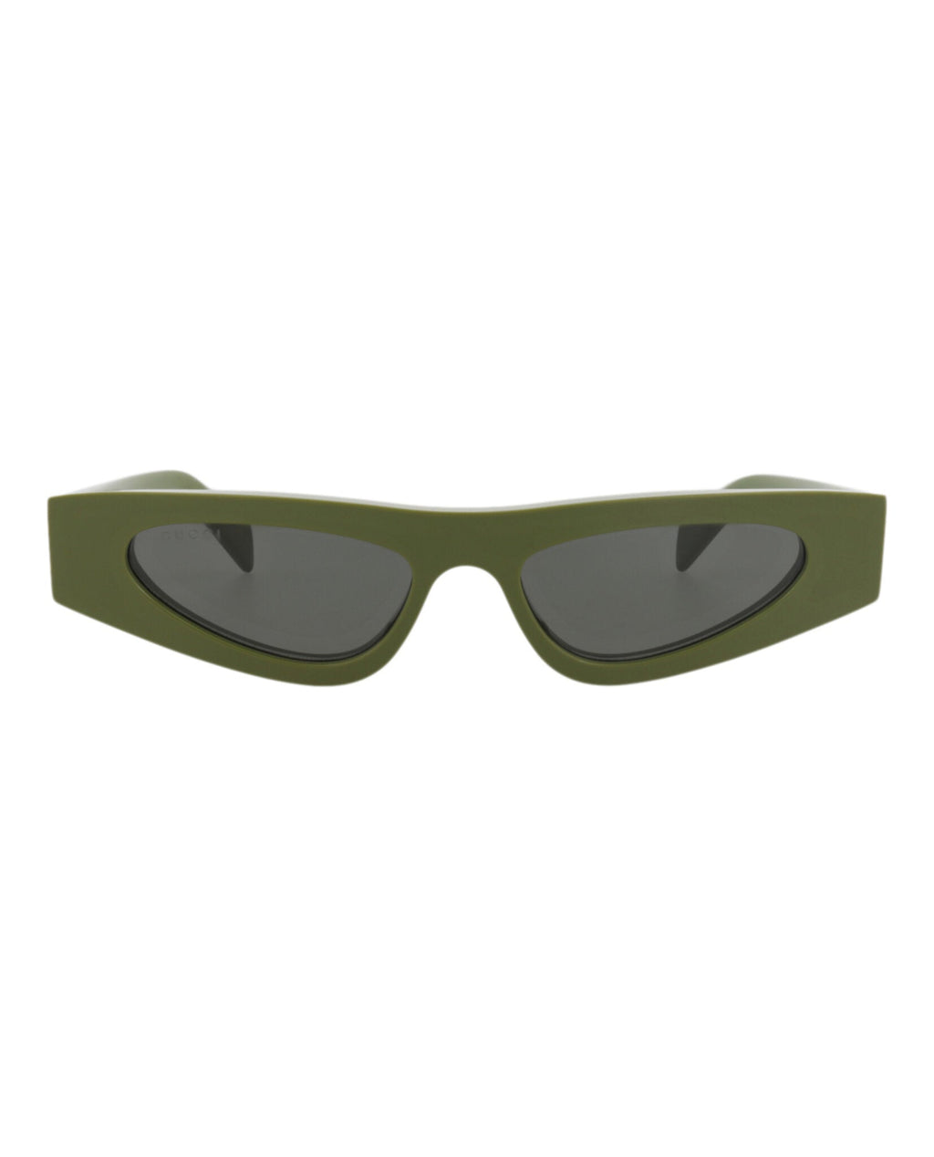 Gucci Womens Cat Eye Green Green Grey Fashion Designer Eyewear