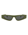 Gucci Womens Cat Eye Green Green Grey Fashion Designer Eyewear