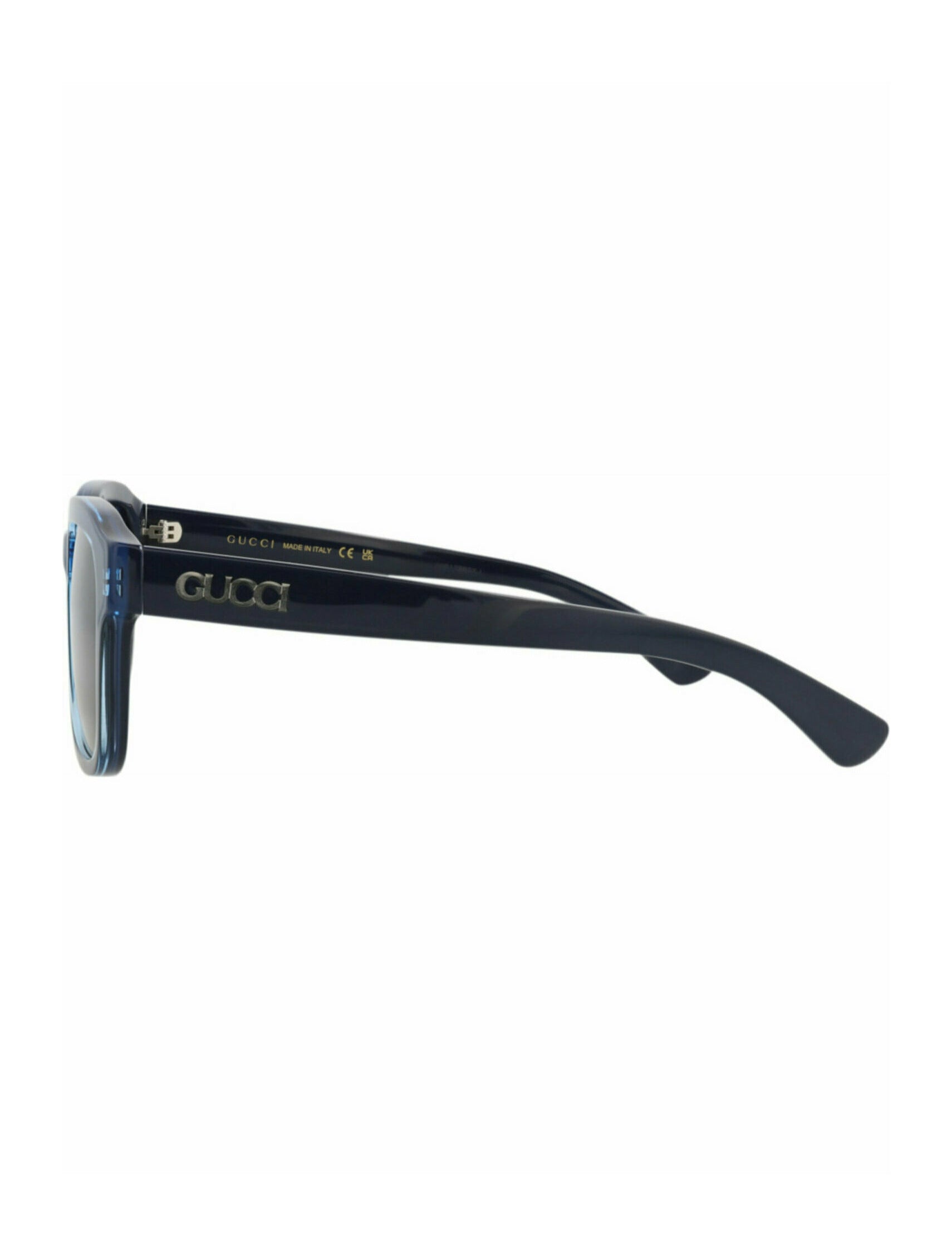Gucci Mens Square/Rectangle Light Blue Blue Blue Fashion Designer Eyewear