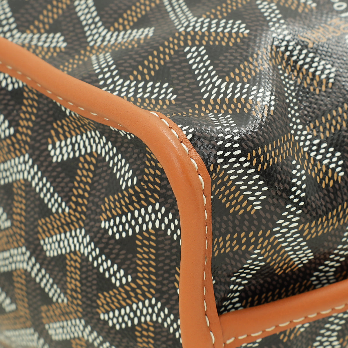 Goyard Bicolor Goyardine Anjou Mini Reversible Bag