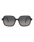 Maui Jim Womens Square/Rectangle Grey Grey Grey Fashion Designer Eyewear