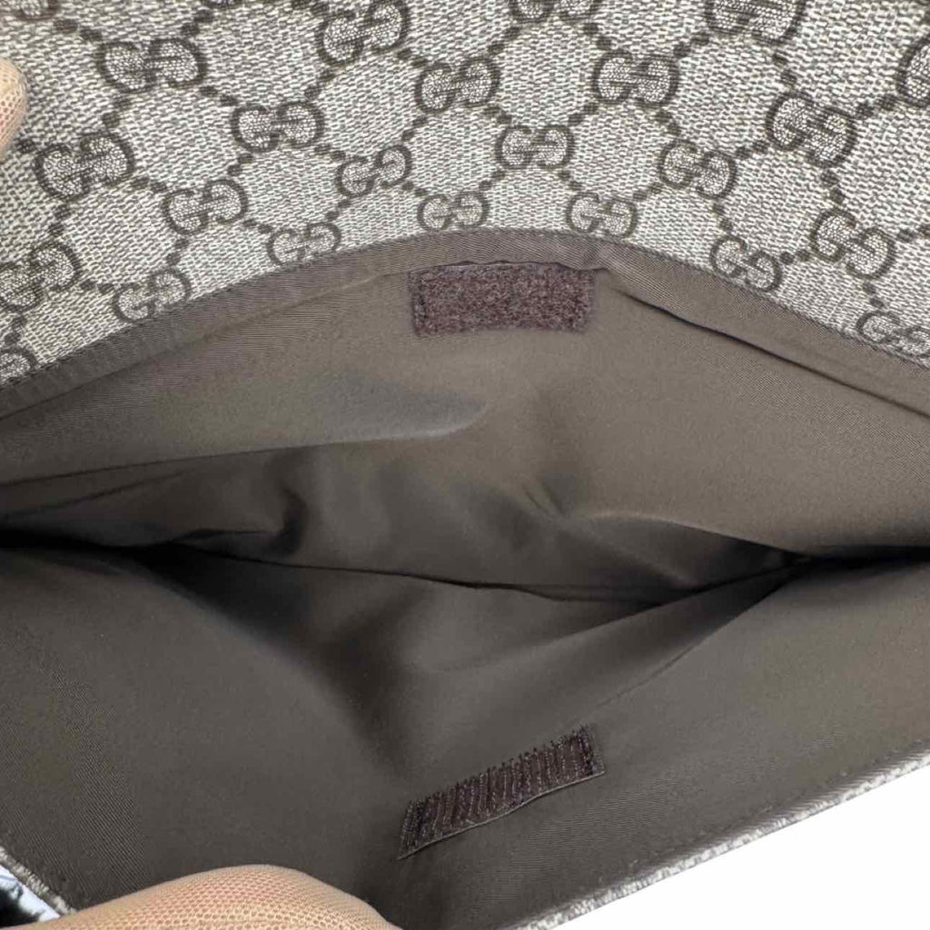 GUCCI GG Supreme Large Diaper Bag