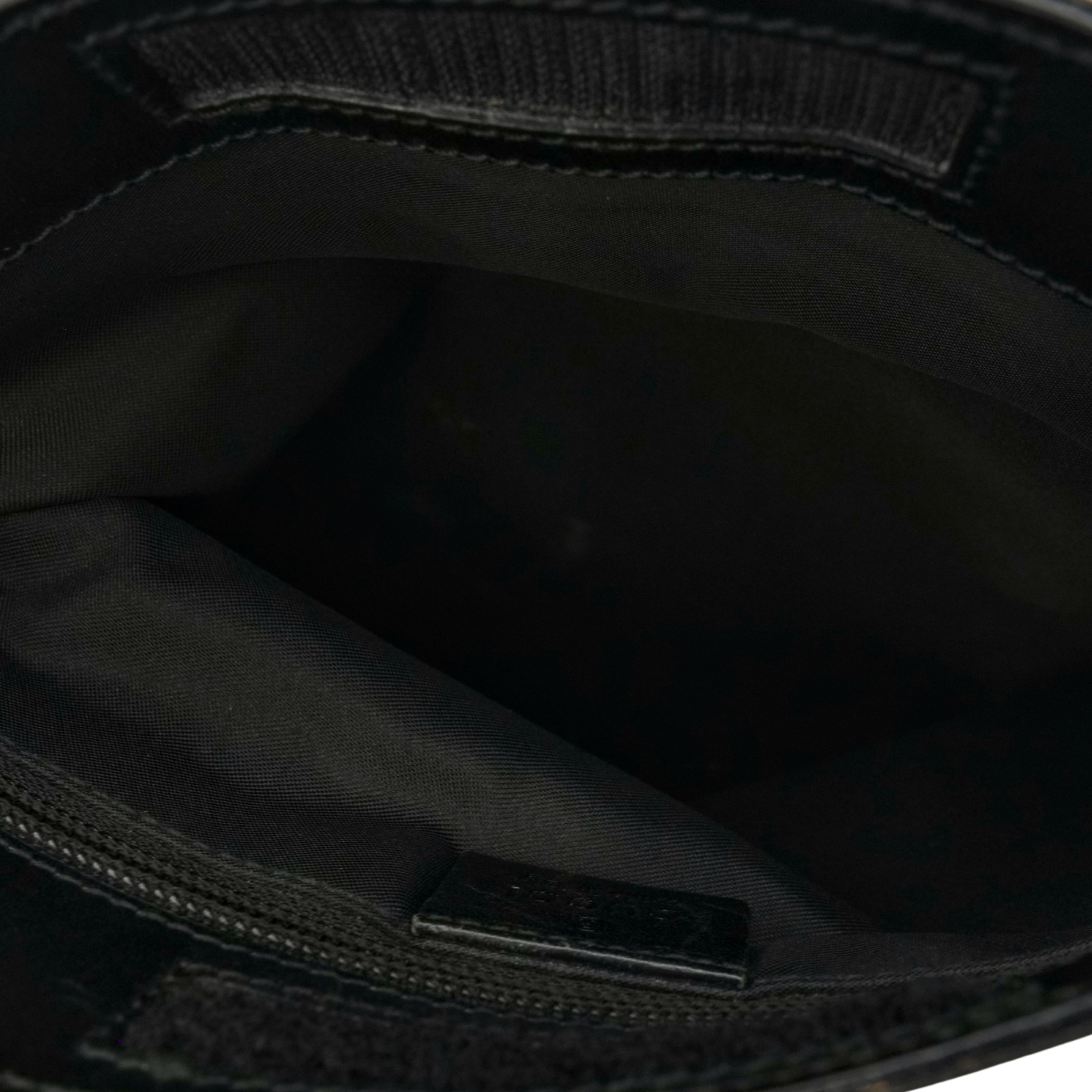 Gucci Monogram Canvas Crossbody Bag