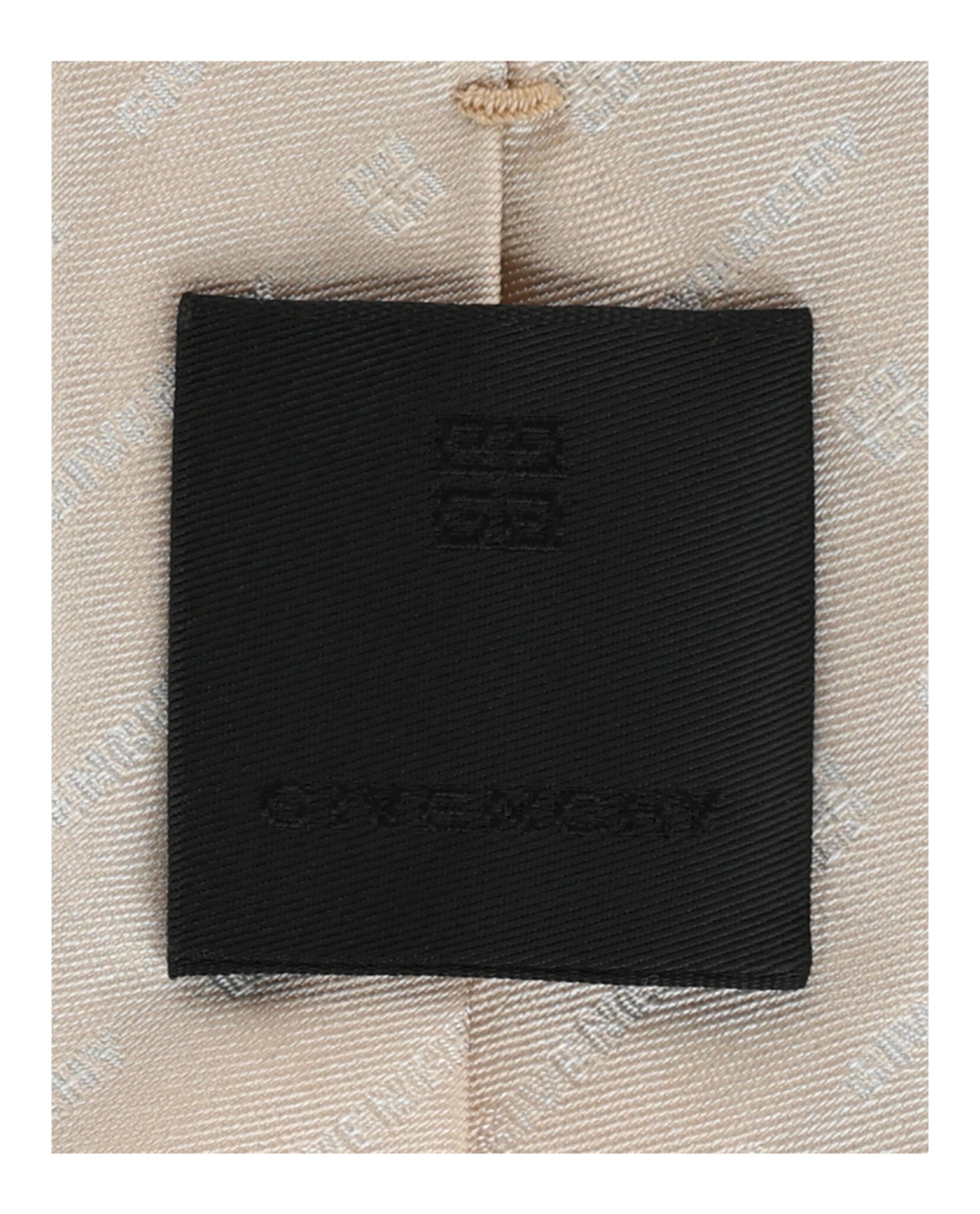 Givenchy Mens Diagonal Logo Silk Tie