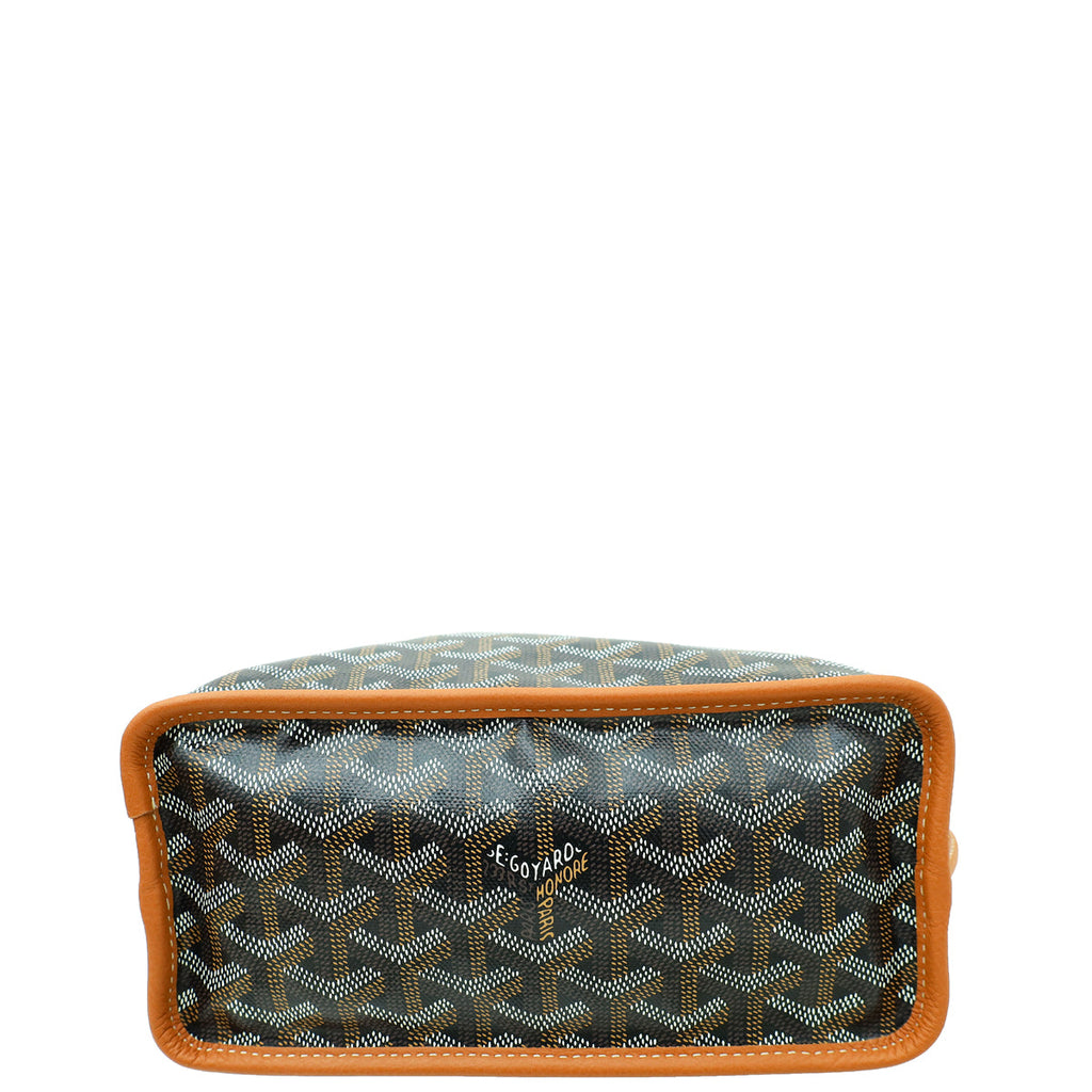 Goyard Bicolor Goyardine Anjou Mini Reversible Bag