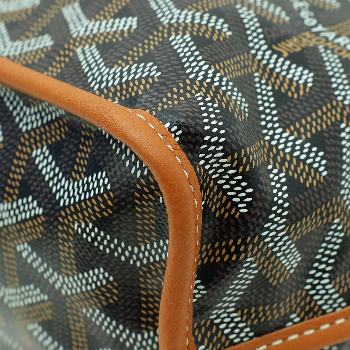 Goyard Bicolor Goyardine Anjou Mini Reversible Bag