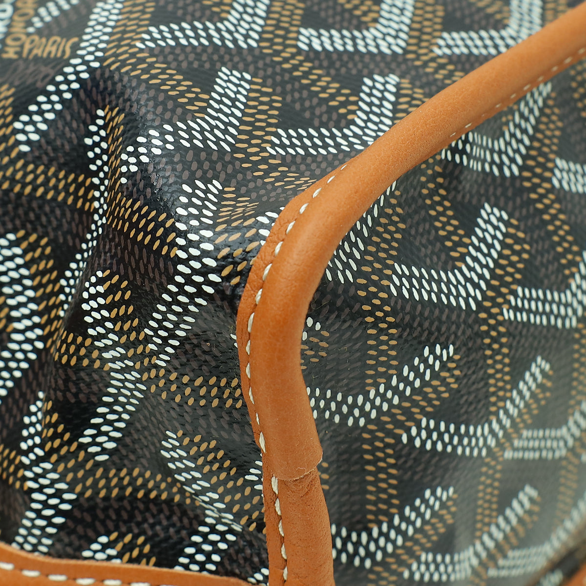 Goyard Bicolor Goyardine Anjou Mini Reversible Bag