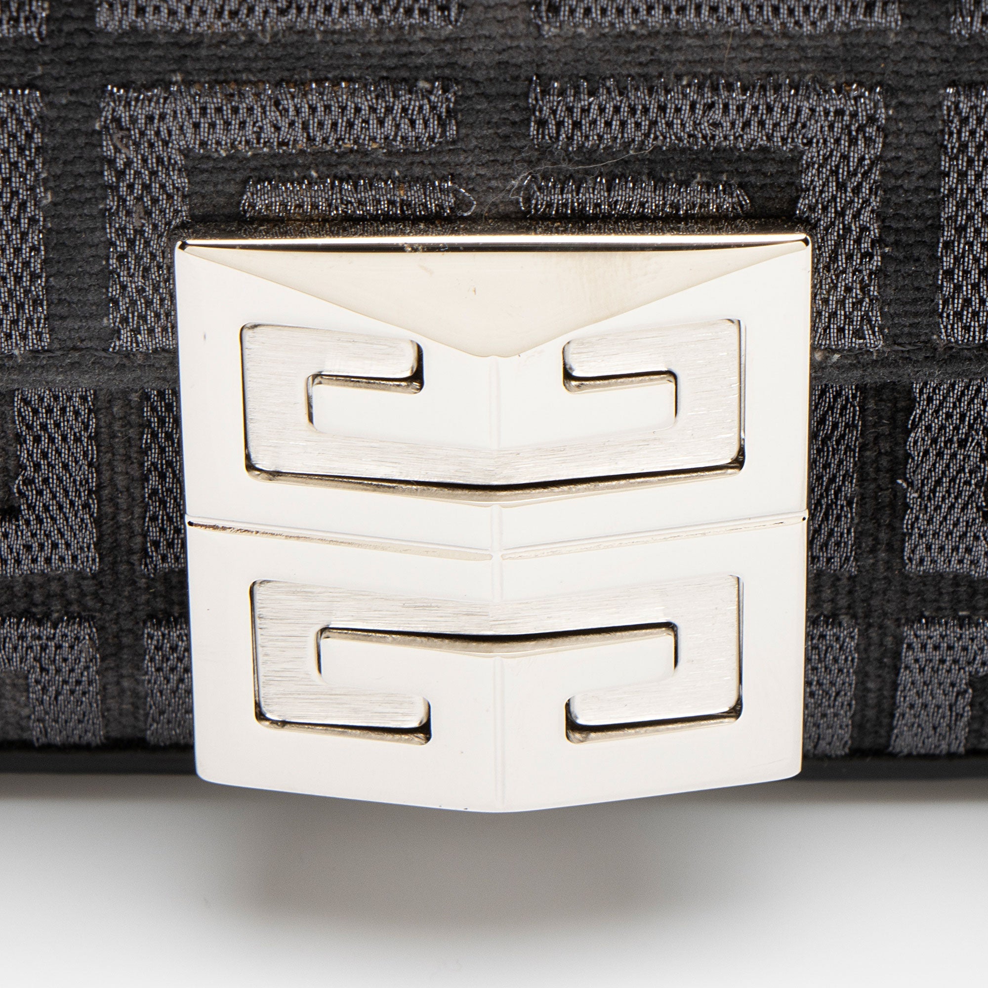 Givenchy 4G Embroidered Canvas 4G Small Shoulder Bag