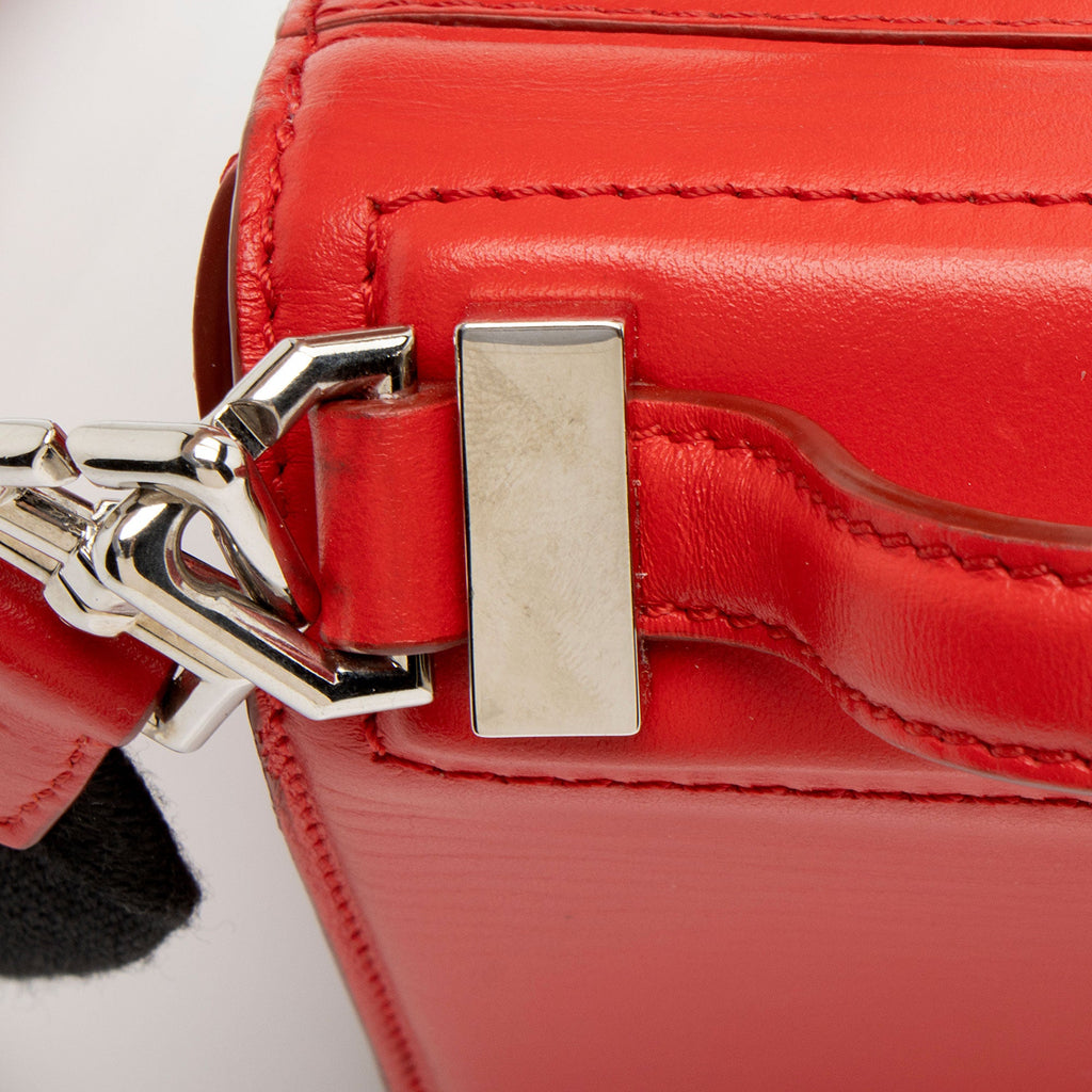 Givenchy Calfskin Pandora Box Logo Strap Mini Shoulder Bag