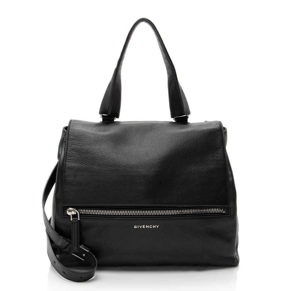 Givenchy Calfskin Pandora Pure Medium Satchel