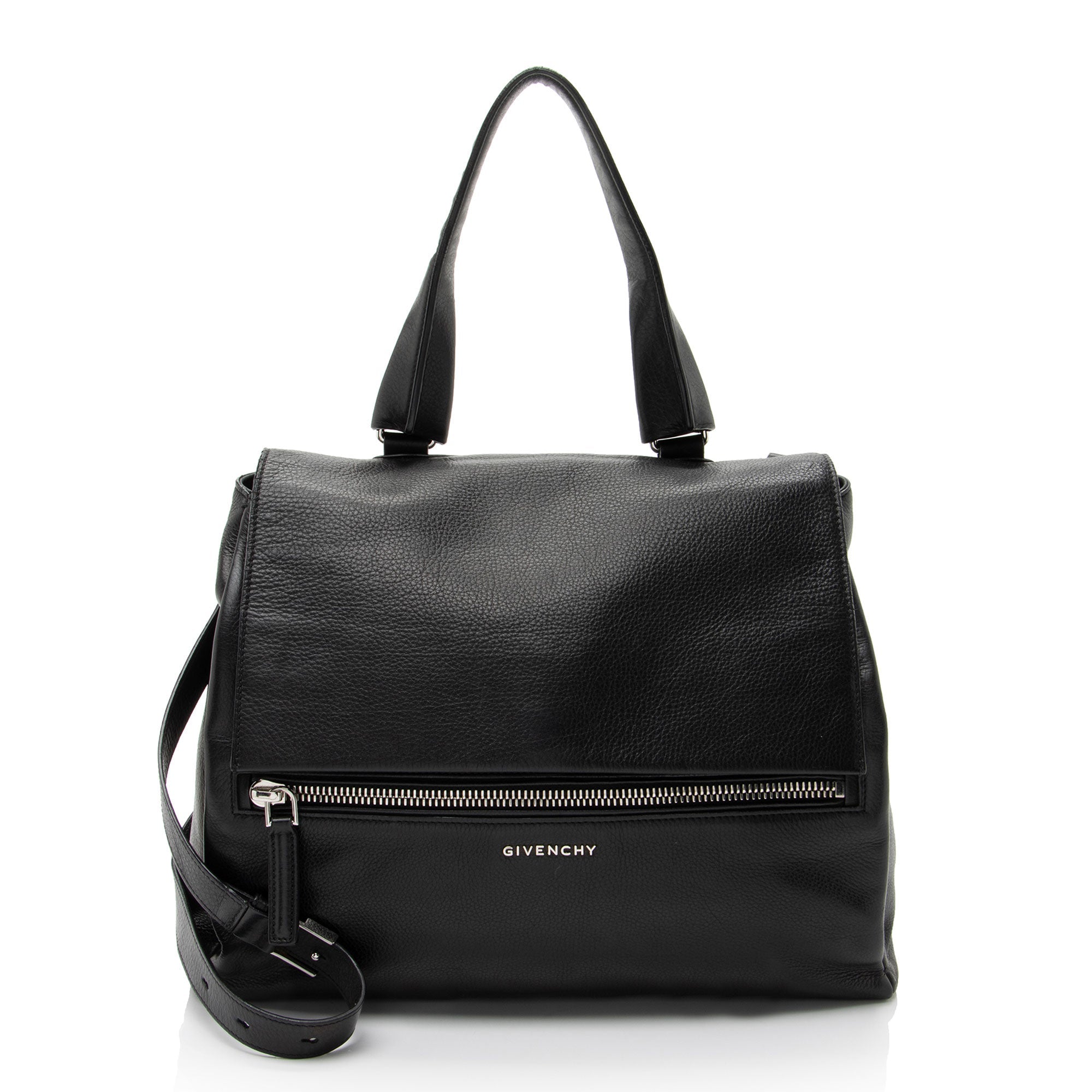Givenchy Calfskin Pandora Pure Medium Satchel
