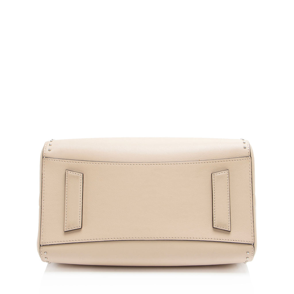 Givenchy Calfskin Studded Antigona Small Satchel