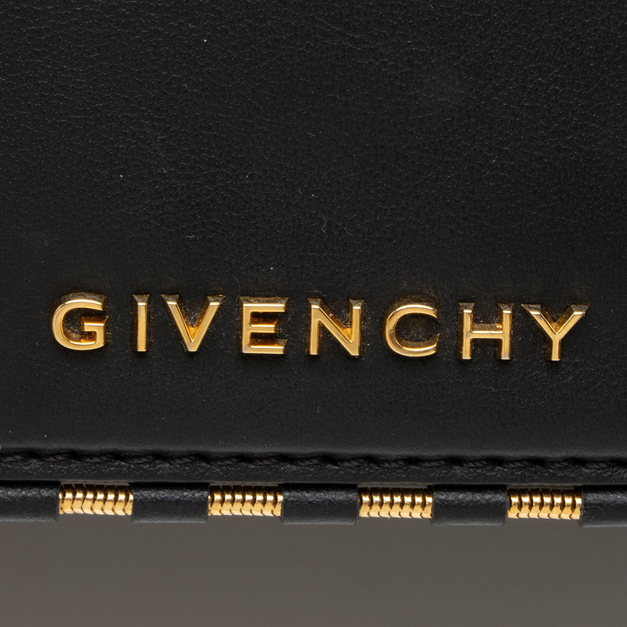 Givenchy Leather Chain Trim Pandora Box Mini Crossbody