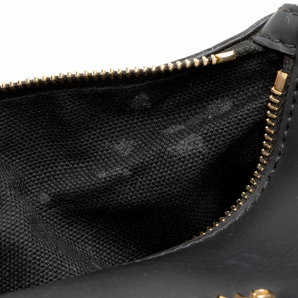Givenchy Rubber Effect Calfskin Pandora Wristlet (SHF-19457)