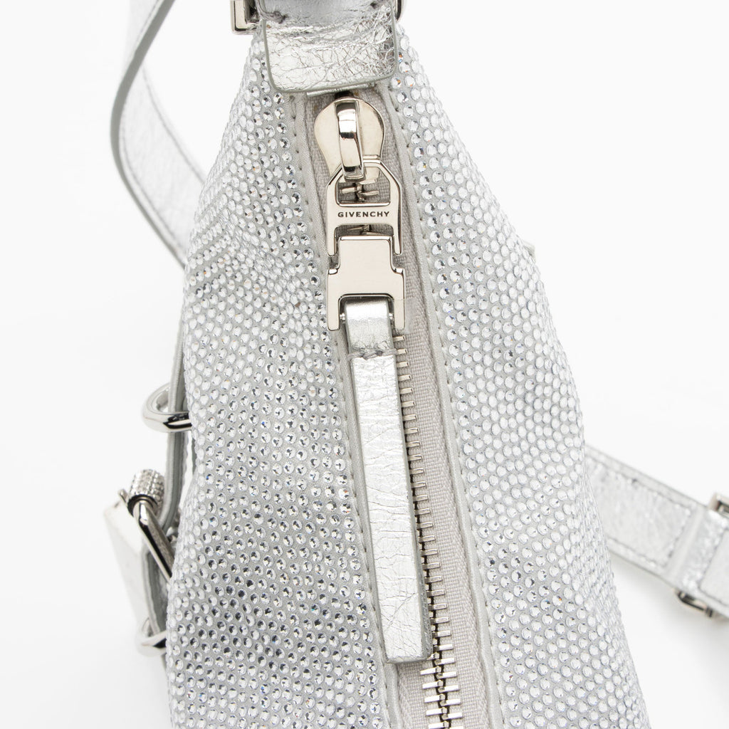 Givenchy Satin Crystal Voyou Mini Shoulder Bag