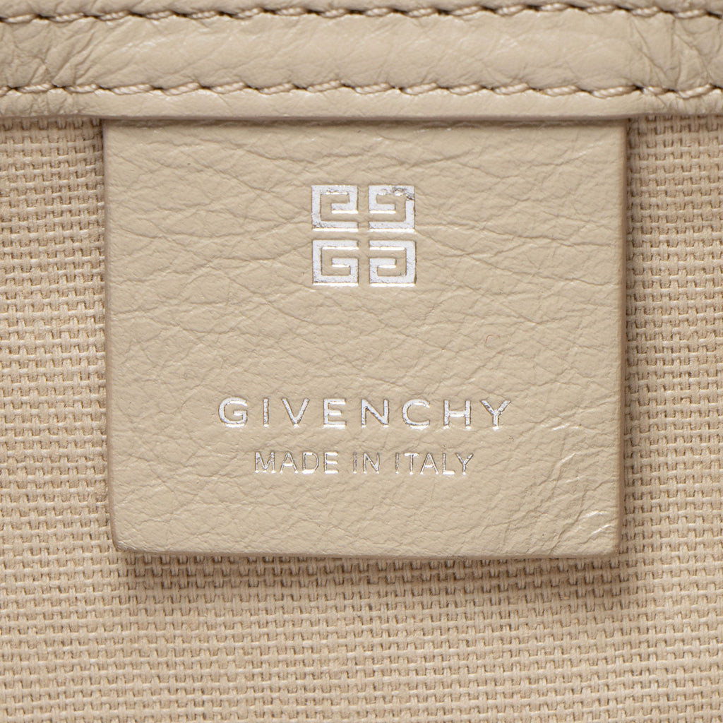 Givenchy Washed Denim Voyou Medium Shoulder Bag