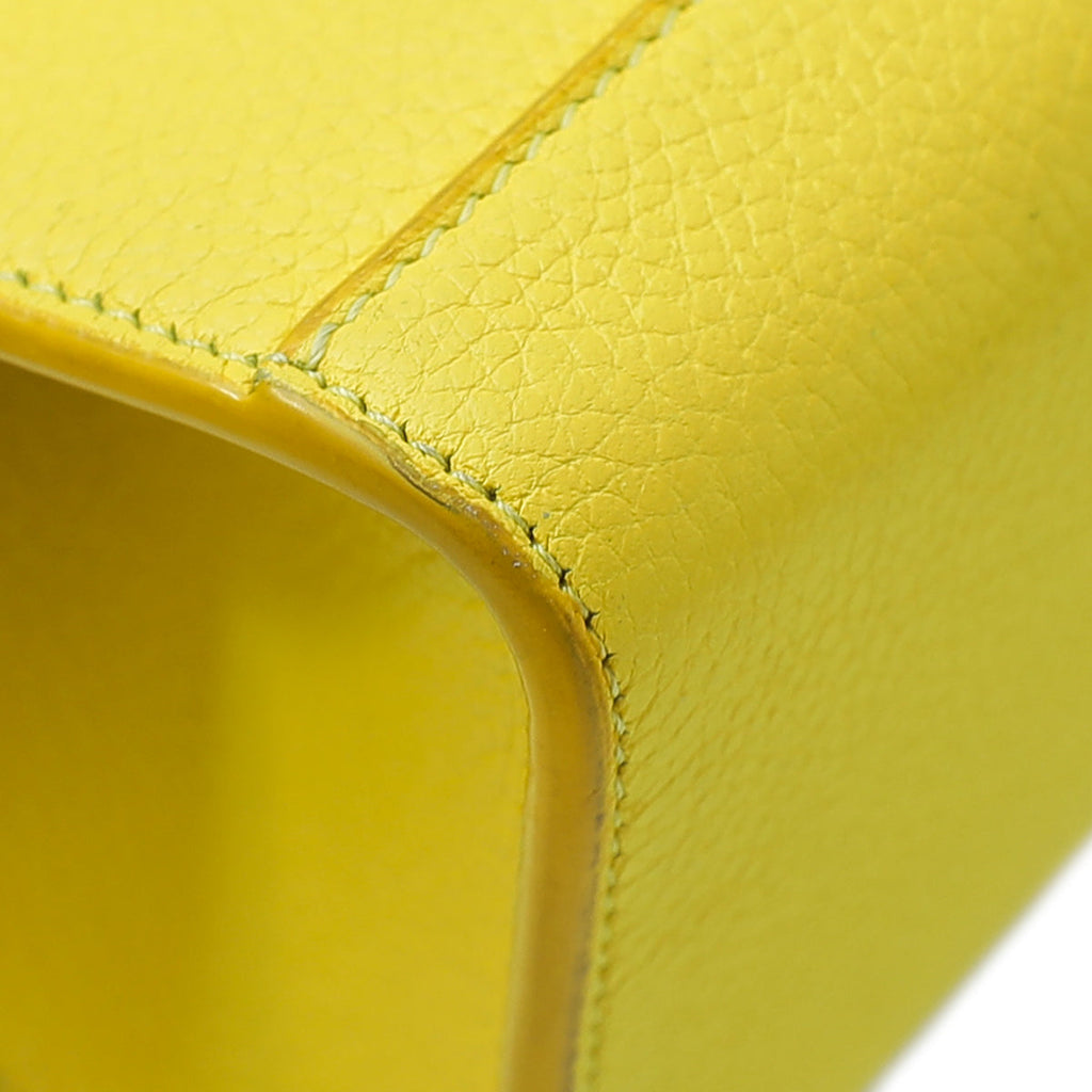 Givenchy Yellow Nano Horizon Bag