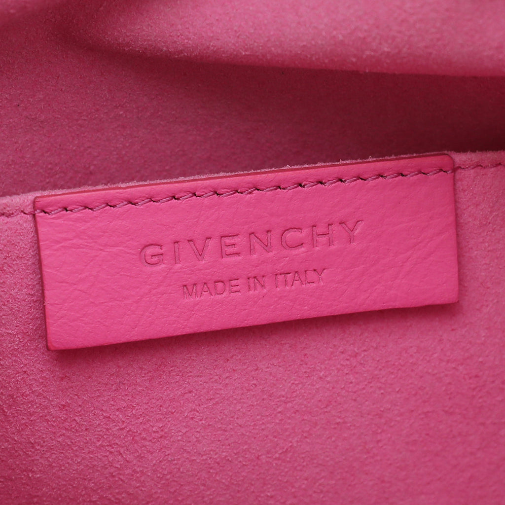 Givenchy Neon Pink Lucrezia Micro Bag