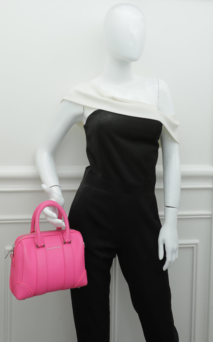 Givenchy Neon Pink Lucrezia Micro Bag