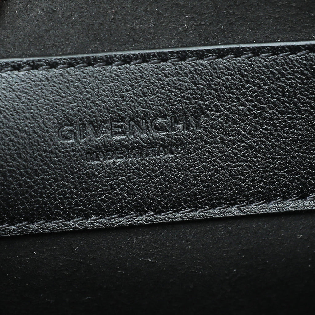 Givenchy Black GV3 Small Flap Chain Bag