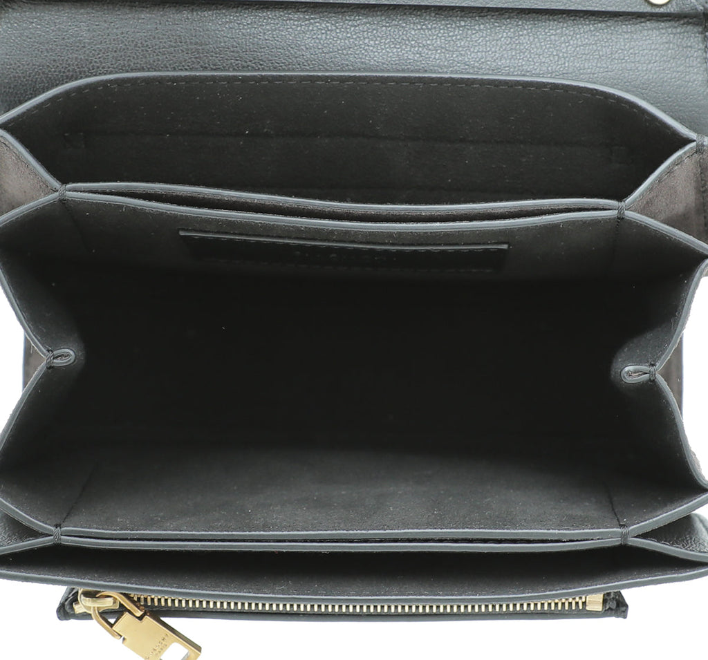 Givenchy Black GV3 Small Flap Chain Bag
