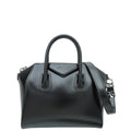 Givenchy Black Polished Antigona Small Tote Bag