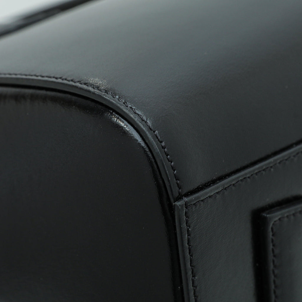 Givenchy Black Polished Antigona Small Tote Bag