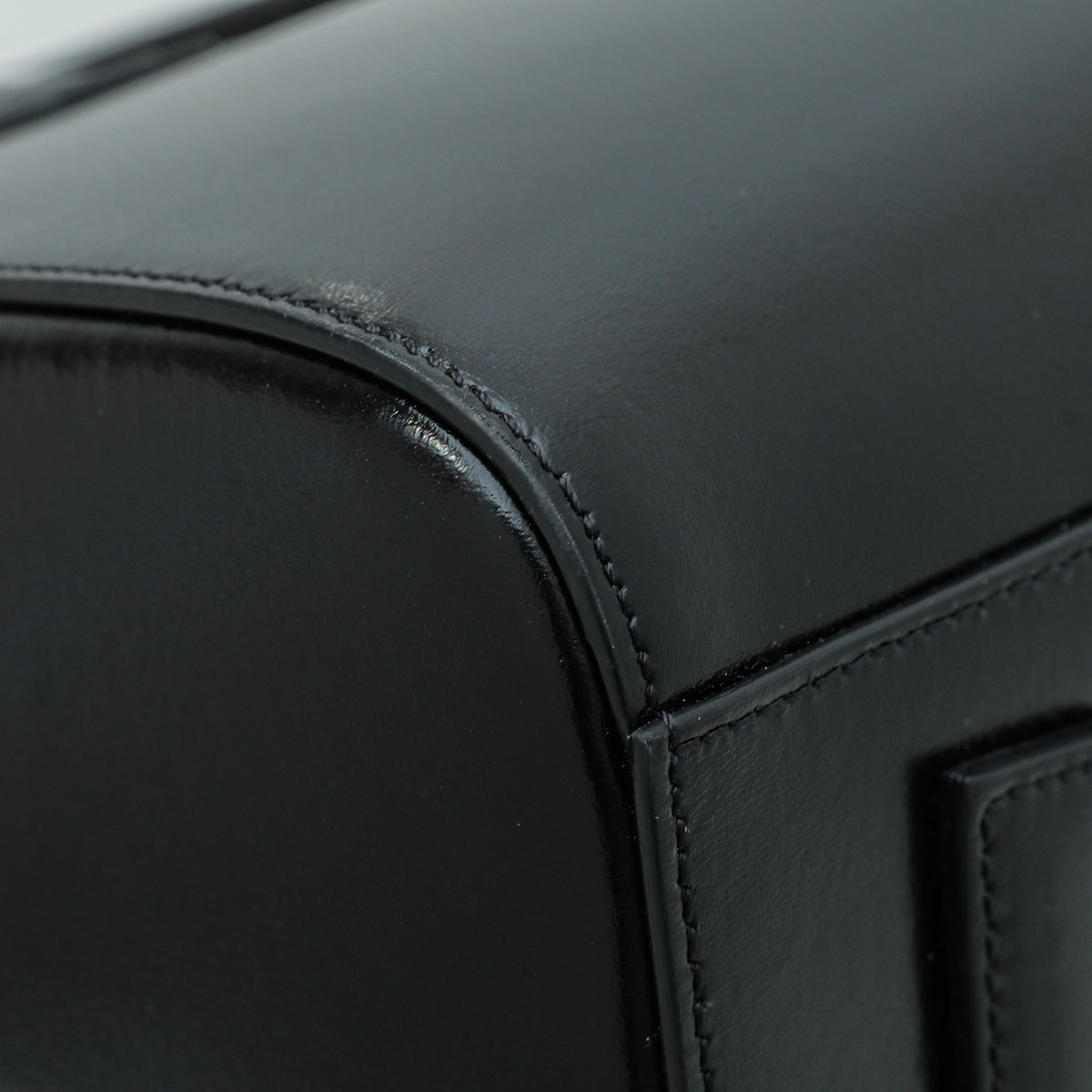 Givenchy Black Polished Antigona Small Tote Bag