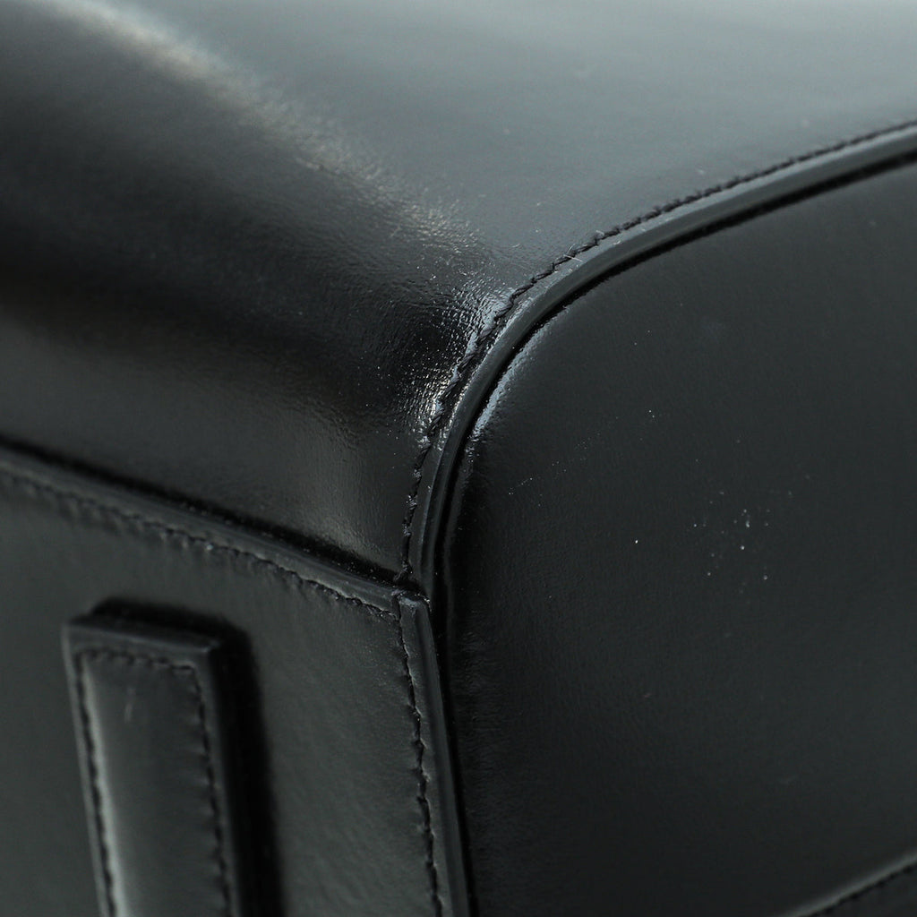 Givenchy Black Polished Antigona Small Tote Bag