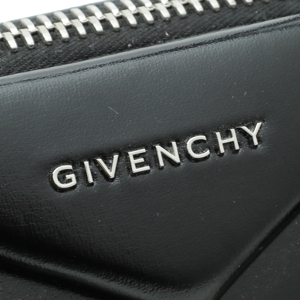 Givenchy Black Polished Antigona Small Tote Bag