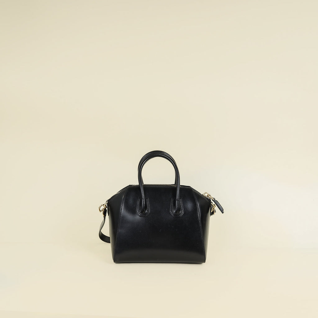 Givenchy Black Mini Antigona Tote Bag