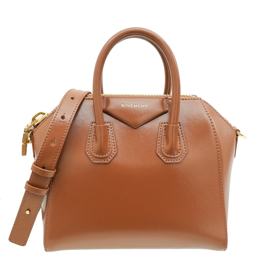 Givenchy Tan Antigona Mini Bag