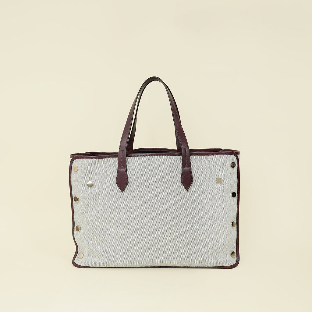 Givenchy Bicolor Logo Print Bond Tote Bag