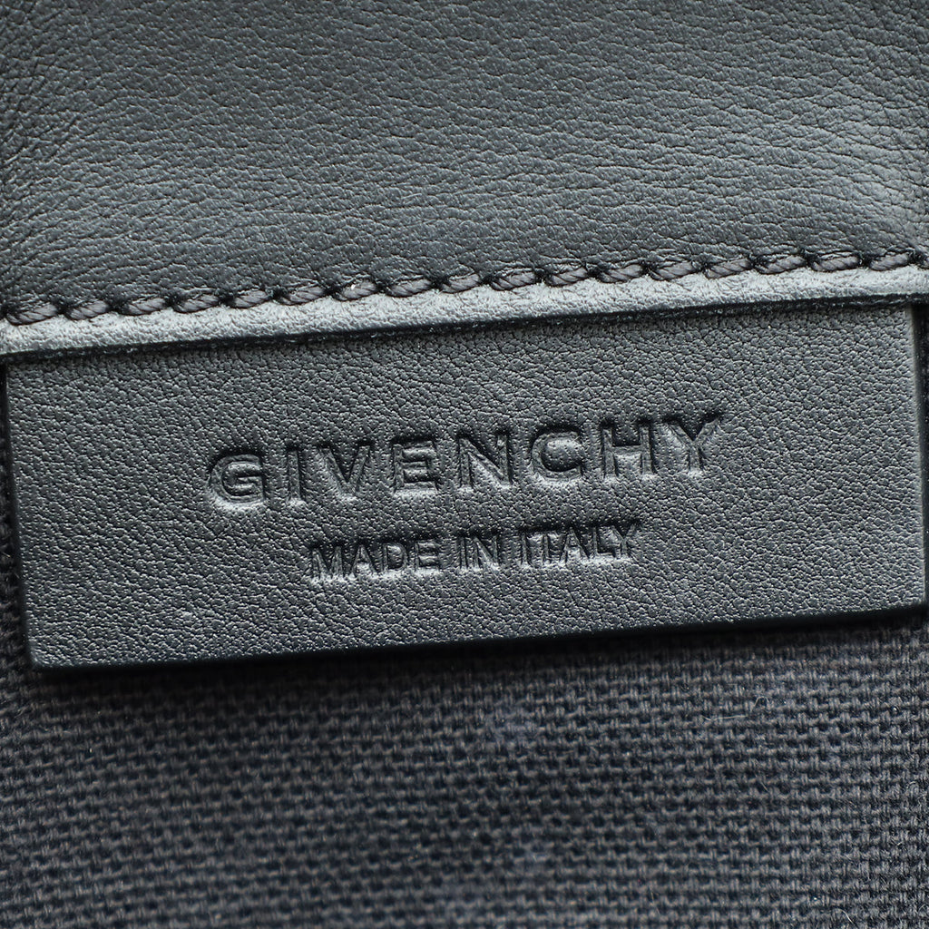 Givenchy Black Studded Antigona Clutch Bag