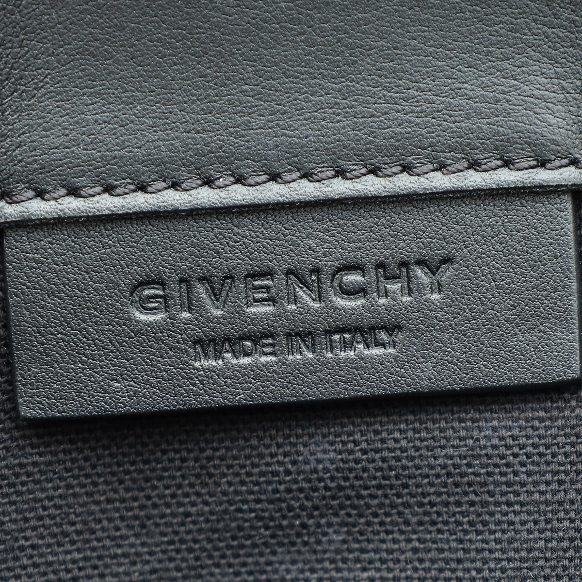 Givenchy Black Studded Antigona Clutch Bag