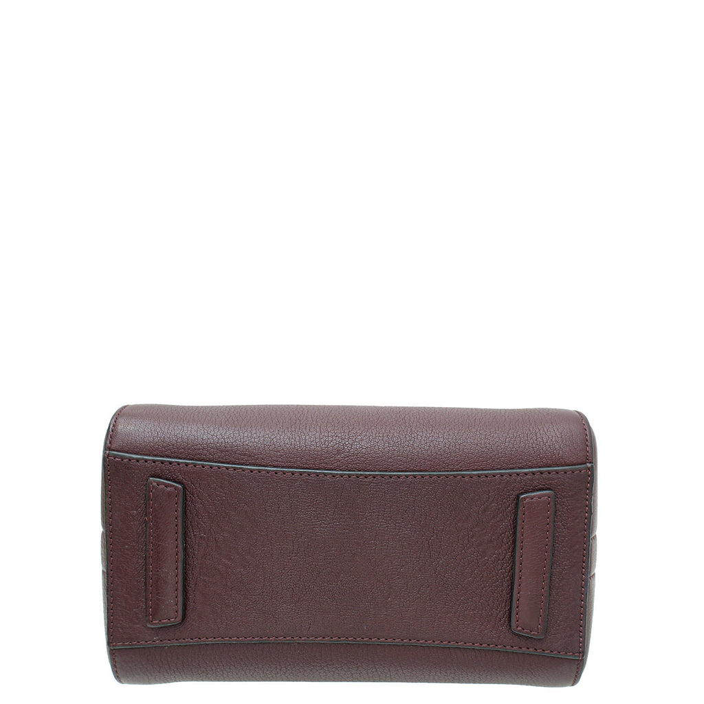 Givenchy Burgundy Mini Antigona Bag