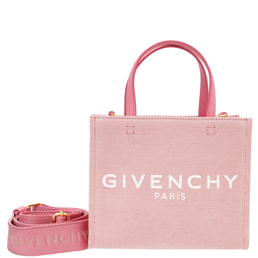 Givenchy Pink Mini G Shopping Tote Bag