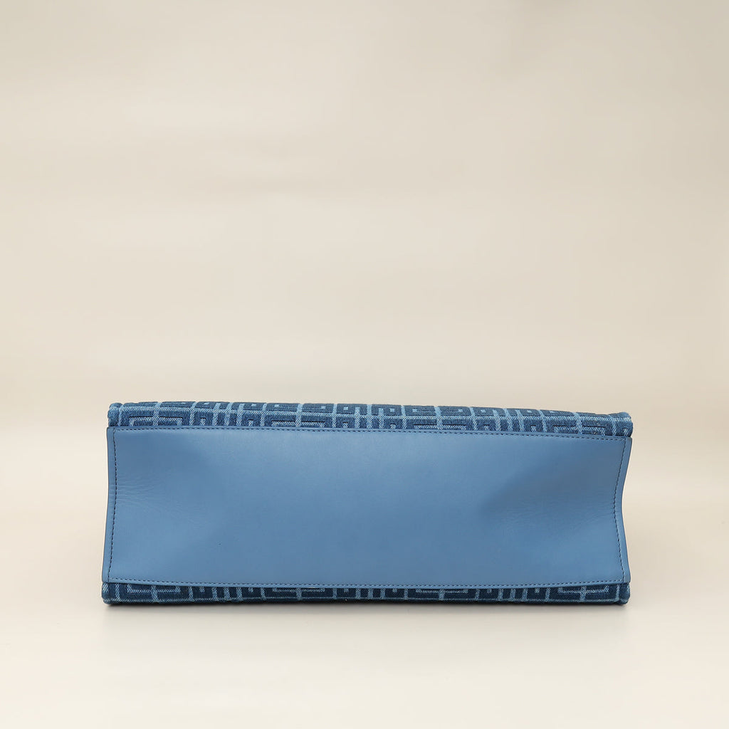 Givenchy Blue G Denim Tote Medium Bag