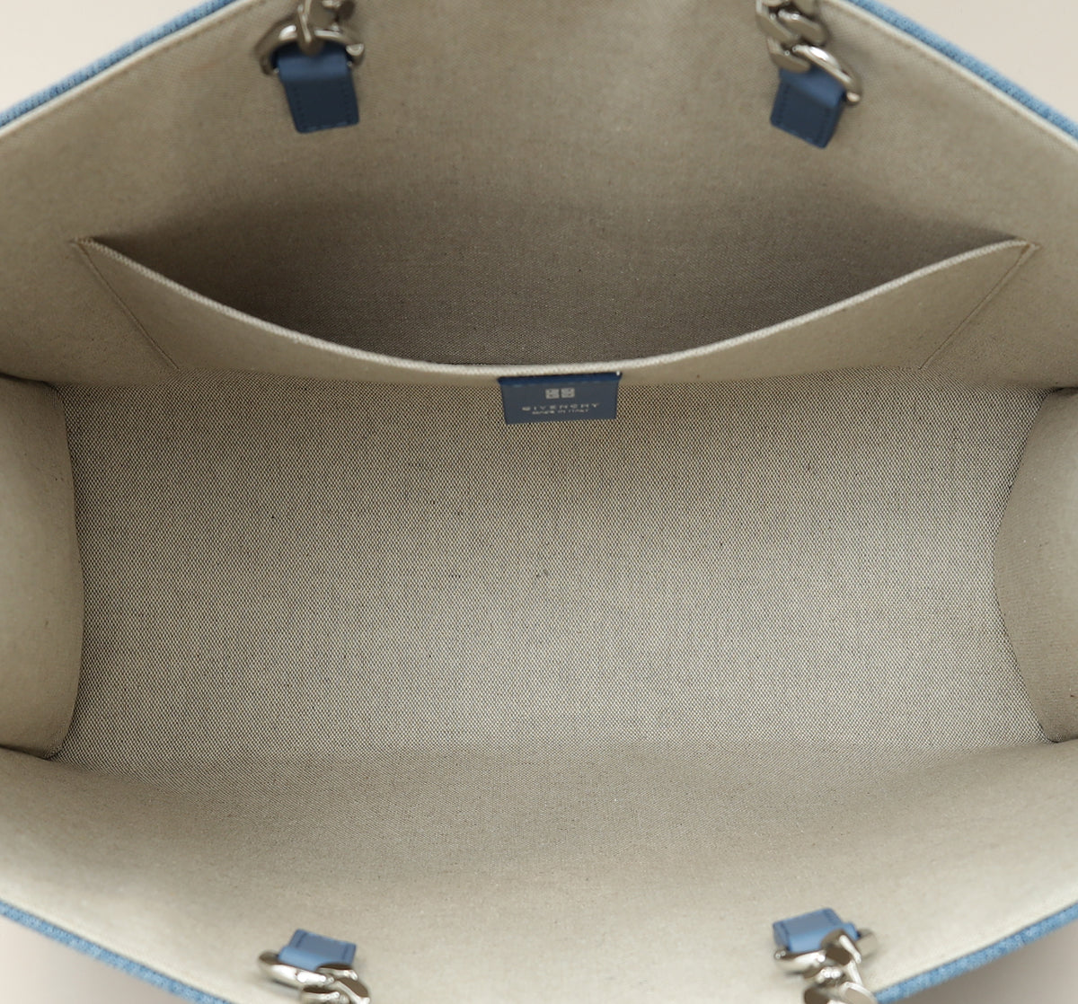 Givenchy Blue G Denim Tote Medium Bag